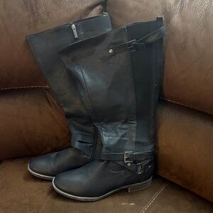 Lane Bryant Black Over the Knee Boots